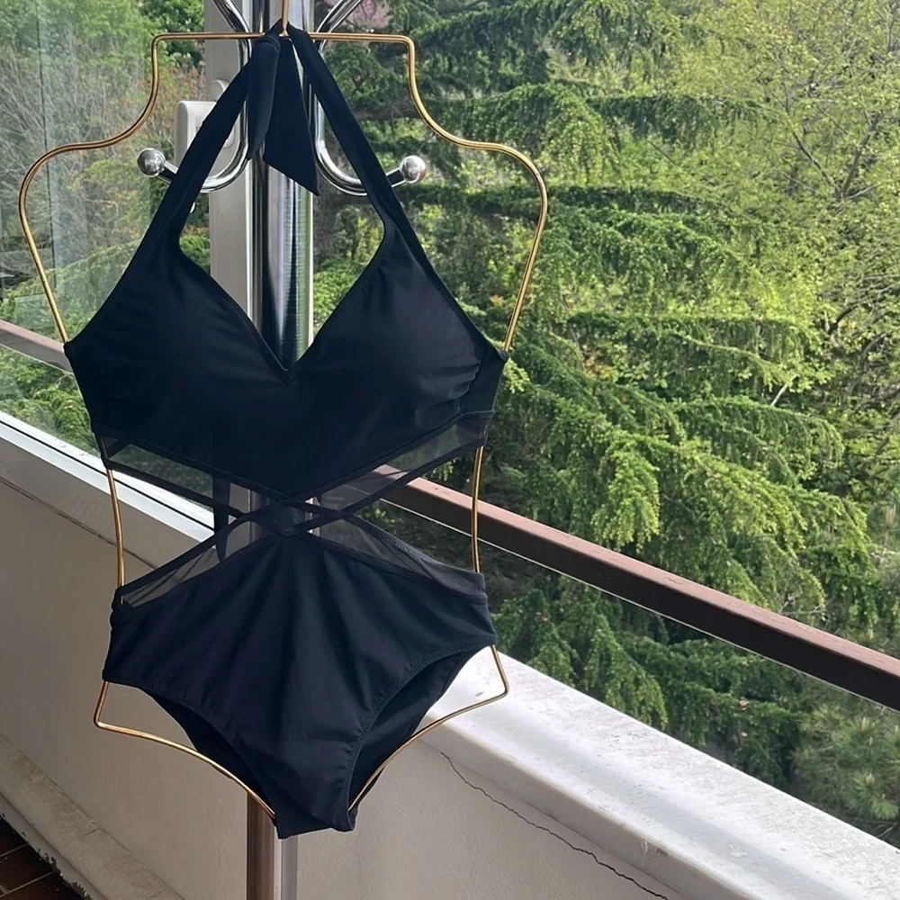 Profile by Gottex black cutout one piece swimwear - Picture 2 of 13